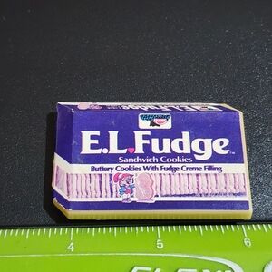 Vintage‎ Keebler El Fudge Cookie Box Advertising Magnet